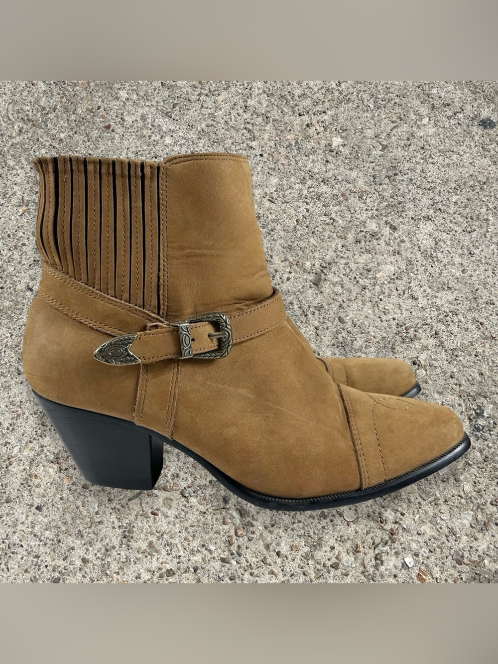 DINGO vintage 90s western ankle boots